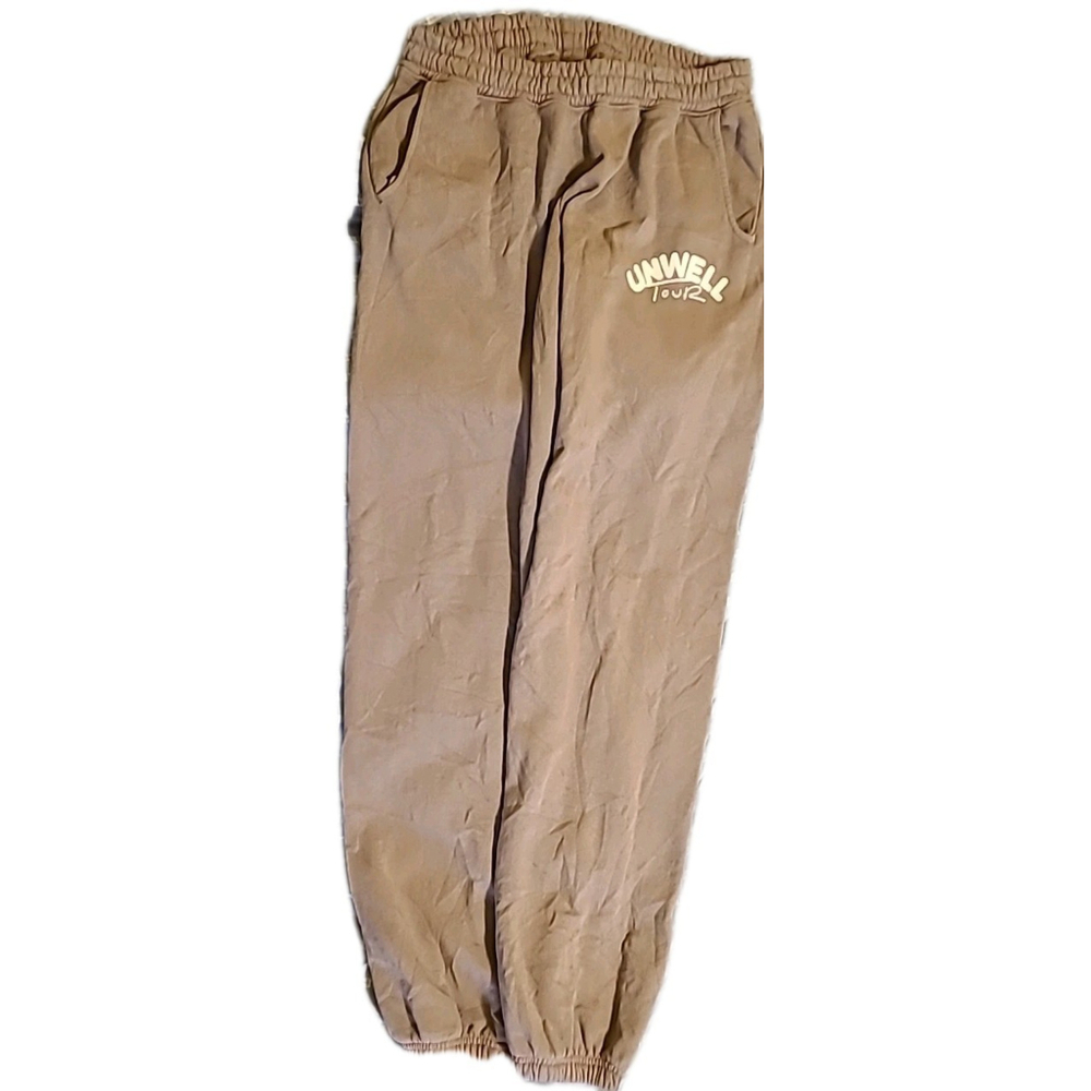 Alex Cooper Unwell Tour Sweatpants Size Large Brown Call Her Daddy Barstool